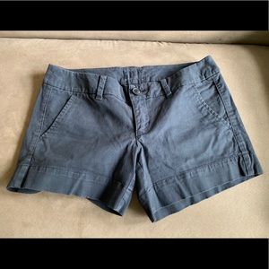 AE Twill Navy Shorts